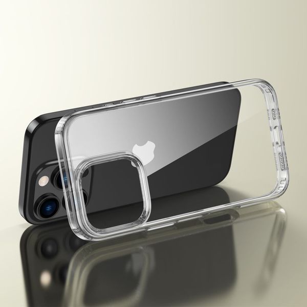 tech-protect flexair hybrid iphone 16 pro clear zdjęcie 4