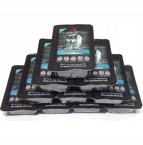 Alpha Spirit Karma WILD FISH 10x200g Półmiękka i Bezzbożowa karma dla psa na Arena.pl