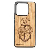 drewniane etui bewood xiaomi 13 pro kotwica dąb