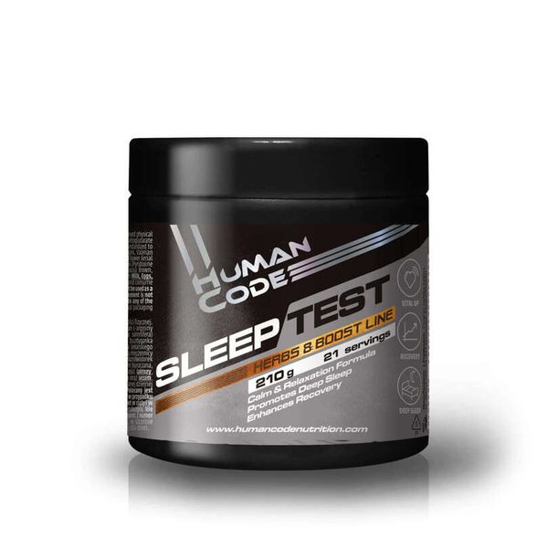 Human Code - Sleep Test 210 g - peach ice tea zdjęcie 1