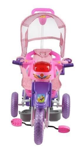 Rowerek trzykołowy basic - różowy na Arena.pl