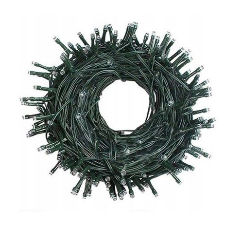 LAMPKI CHOINKOWE 500 LED ZEW/WEW BIAŁE CIEPŁE Oświetlenie Świąteczne na Arena.pl