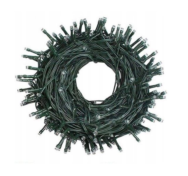 LAMPKI CHOINKOWE 500 LED ZEW/WEW BIAŁE CIEPŁE Oświetlenie Świąteczne zdjęcie 2