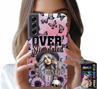 ETUI DO SAMSUNG GALAXY S22 PLUS - OVER STIMULATED, NASTOLETNIE WZORY, CASE