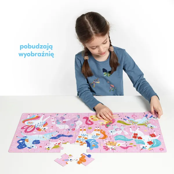 Puzzle 60 elementów. CzuCzu. Ach Jednorożce zdjęcie 2