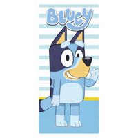 Ręcznik plażowy Bluey 70x140 cm szybkoschnący dla dzieci miękki oryginalny