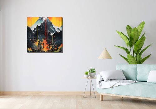 Obraz 70x70cm Górska Alchemia na Arena.pl