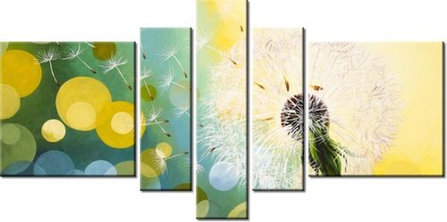 80CM 160CM OBRAZ 5 ELEM DMUCHAWIEC SŁOŃCU DRUK ŚCIENNY na Arena.pl