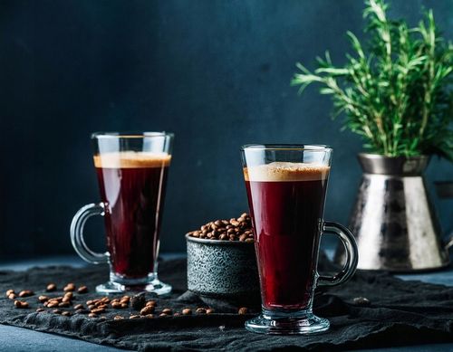 Zestaw 6 szklanek Caffe Latte i 6 łyżeczek Glasmark na Arena.pl