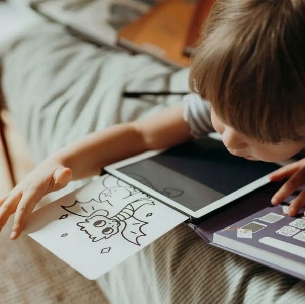 Kidywolf KIDYDRAW-MINI Interaktywny Mini tablet do rysowania Bajki zdjęcie 4