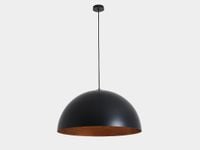 Lampa wisząca LORD 70 – miedziano-czarny