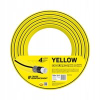 CELLFAST WĄŻ OGRODOWY YELLOW 4-WARSTWOWY 20 BAR 3/4'' 20M PRODUKT POLSKI