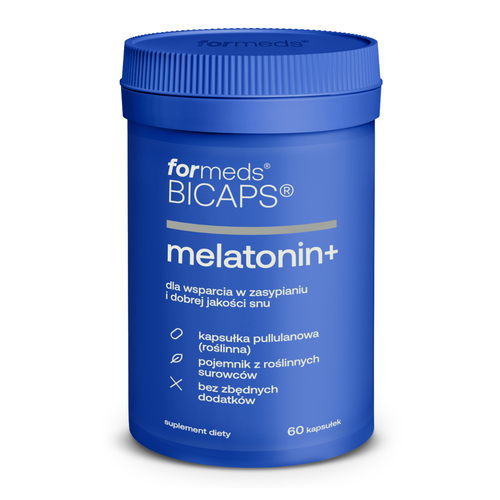 ForMeds Bicaps Melatonin+ 60 kapsułek wegańskich na Arena.pl