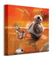 Gwiezdne Wojny Star Wars Ep7 (Bb8-Art) - Obraz na płótnie 30x30 cm