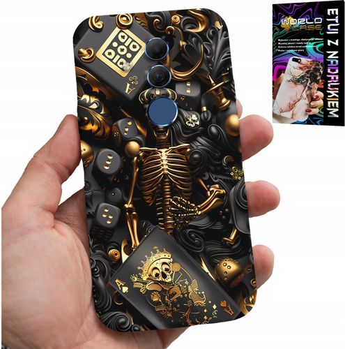 ETUI DO HUAWEI MATE 20 LITE - KRÓL POKER KOŚCI AS WZORY DLA MEN +SZKŁO na Arena.pl