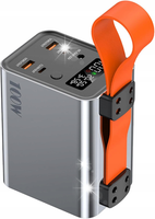 POWERBANK SZYBKI 60000 MAH 100W SZYBKIE ŁADOWANIE TELEFONU LAPTOPA SMYCZ