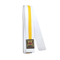 Pół Pas Dwukolorowy Z Lamówką 300 cm Biały