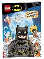 ....'KSIĄŻECZKA KOLOROWANKA LEGO BATMAN Z NAKLEJKAMI 5+ AMEET