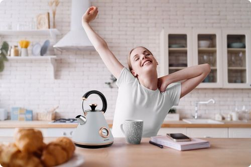 CZAJNIK ELEKTRYCZNY Z TERMOMETREM BEZPRZEWODOWY RETRO 1,7L BERDSEN na Arena.pl