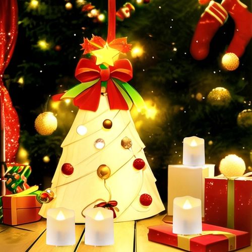 ZESTAW 6 ŚWIEC LED ŁADOWANE Z FUNKCJĄ TIMERA NA BOŻE NARODZENIE I HALLOWEEN na Arena.pl