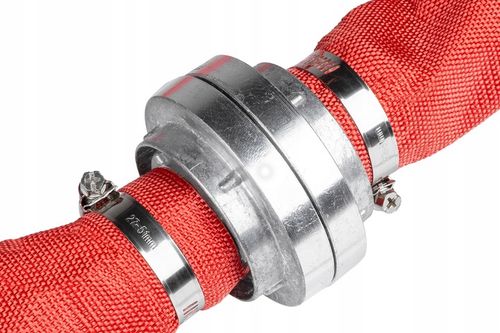 WĄŻ STRAŻACKI 2"20m do pompy wody szamba SOLIDNY WYTRZYMAŁY 2 szybkozłącza na Arena.pl