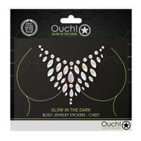 body jewelry stickers   chest