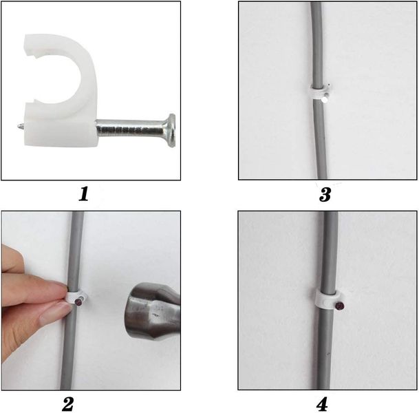 Klipsy Do Kabli zdjęcie 5