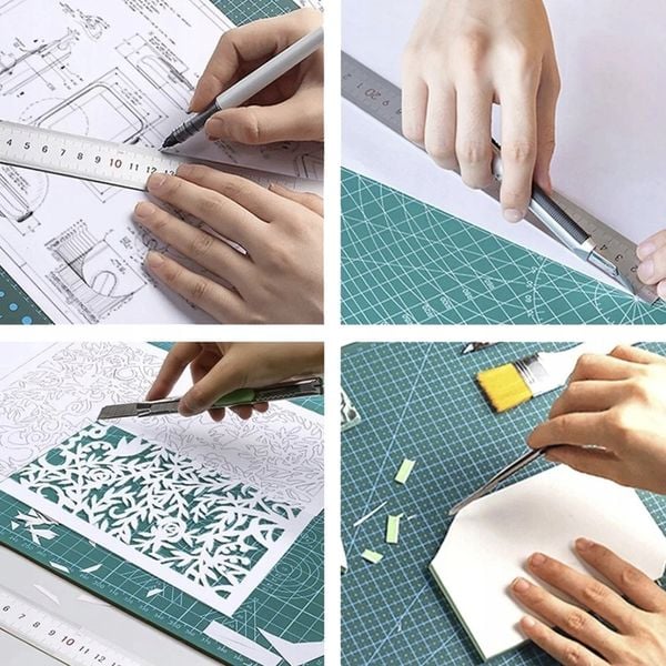 MATA DO CIĘCIA MODELARSKA SAMOGOJĄCA DWUSTRONNA A2 40x65cm SAMOREGENERUJĄCA zdjęcie 12