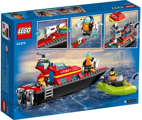 60373 - lego city - łódź strażacka na Arena.pl