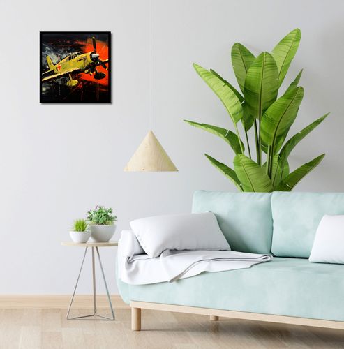Plakat 40x40cm Barwny Przelot na Arena.pl