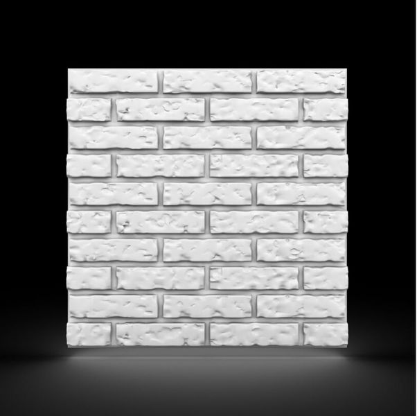 Styropianowe Dekoracyjne Panele Ścienne 60x60 - CEGŁA zdjęcie 4