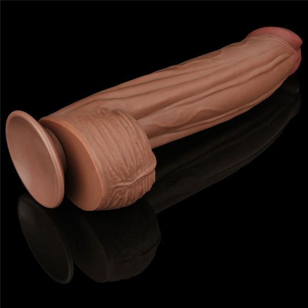 12'' King Sized Sliding Skin Dual Layer Dong Brown zdjęcie 6