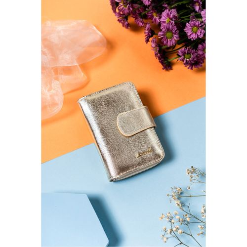 elegancki portfel damski na zatrzask i suwak - lorenti na Arena.pl