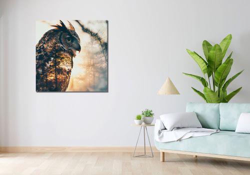 Obraz 90x90cm Sowi Duch na Arena.pl