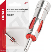 Adapter Antenowy Redukcja Wtyk ISO DIN Prosty Anteny Samochodowej