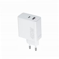 Szybka ładowarka 45W sama kostka 2 wejścia do myPhone Hammer Blade 3