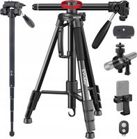 STATYW TRÓJNOŻNY DO SMARTFONA TRIPOD EVUMO HF3 UCHWYT TELEFON APARAT 3W1