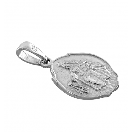 SREBRNY SZKAPLERZ MEDALIK DWUSTRONNY PRÓBA SREBRA 925 na Arena.pl