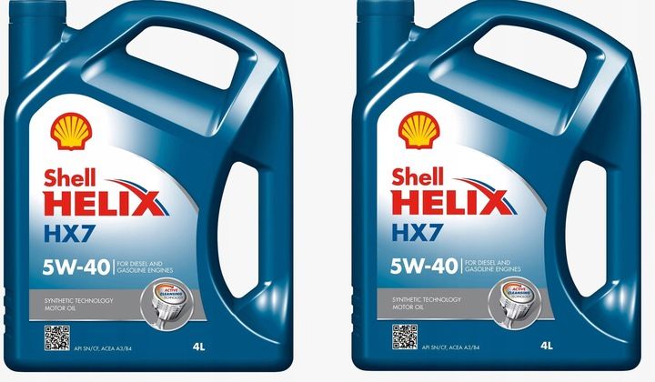 Olej silnikowy Shell Helix HX7 4 l 5W-40 zdjęcie 1