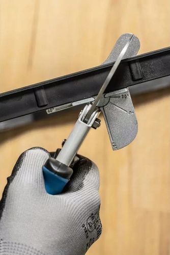 HOGERT NOŻYCE KĄTOWE DO CIĘĆ KĄTOWYCH PROFILI LISTEW Z KĄTOMIERZEM na Arena.pl