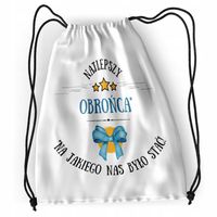 Plecak Dla Obrońcy Sportowy Szkolny Worek Torba Z Nadrukiem Ze Zdjęciem