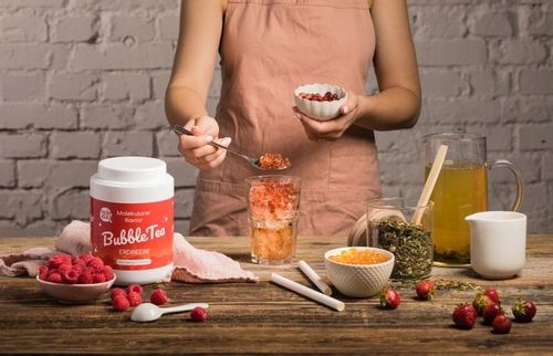 Kulki do Bubble Tea Molekularny Kawior 2 KG MALINA na Arena.pl