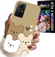 ETUI DO XIAOMI NOTE 12S 4G - MIŚ, MISIE WZORY DLA NAJMŁODSZYCH DZIECI