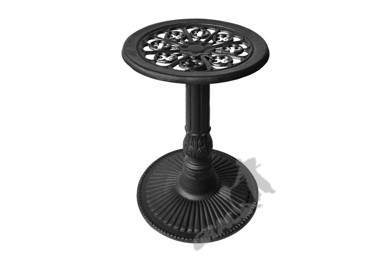 MINI STOLIK M02 - NISKI Z BLATEM KWIATOWYM ŻELIWNY zdjęcie 1