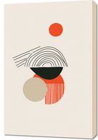 Obraz 60x90cm Centralne Słońce