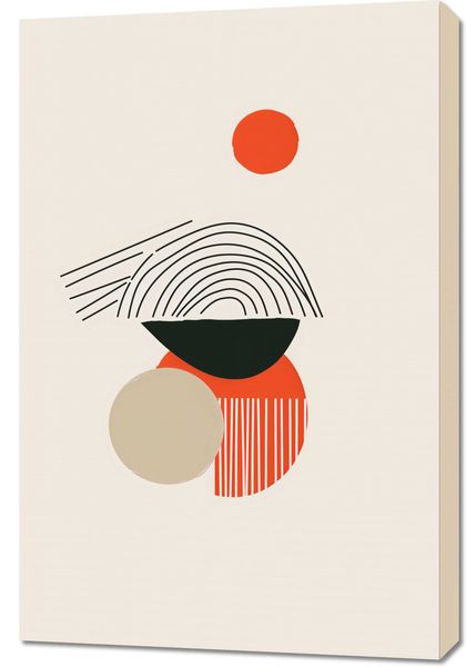 Obraz 60x90cm Centralne Słońce zdjęcie 1