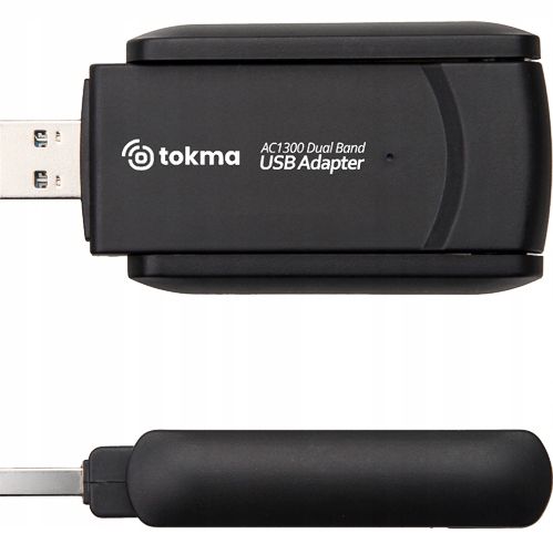 AC1300 ADAPTER KARTA SIECIOWA WiFi Wi-Fi NA USB Z ANTENAMI 1300Mbps 5GHz na Arena.pl