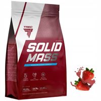GAINER TREC SOLID MASS 3000g SMACZNY ZESTAW BIAŁEK I WĘGLOWODANÓW 3 kg