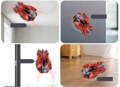 Samochód Auto Zdalnie Sterowane JEŻDŻĄCY po Scianach Suficie Spiderman 360 na Arena.pl