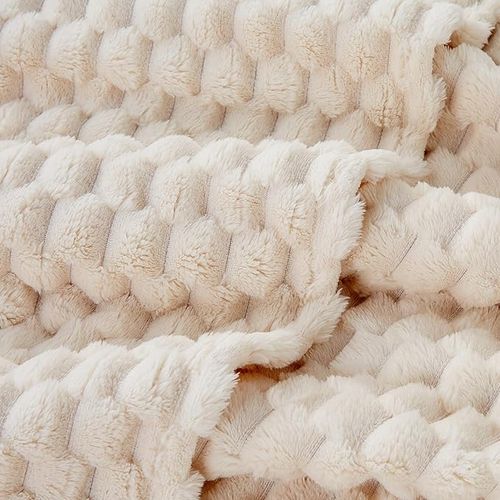 GRUBY KOC WYTŁACZANY 200X220 NARZUTA NA ŁÓŻKO NA KANAPE NA NAROŻNIK PLED na Arena.pl